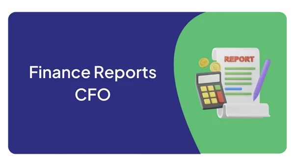 Finance Reports CFO