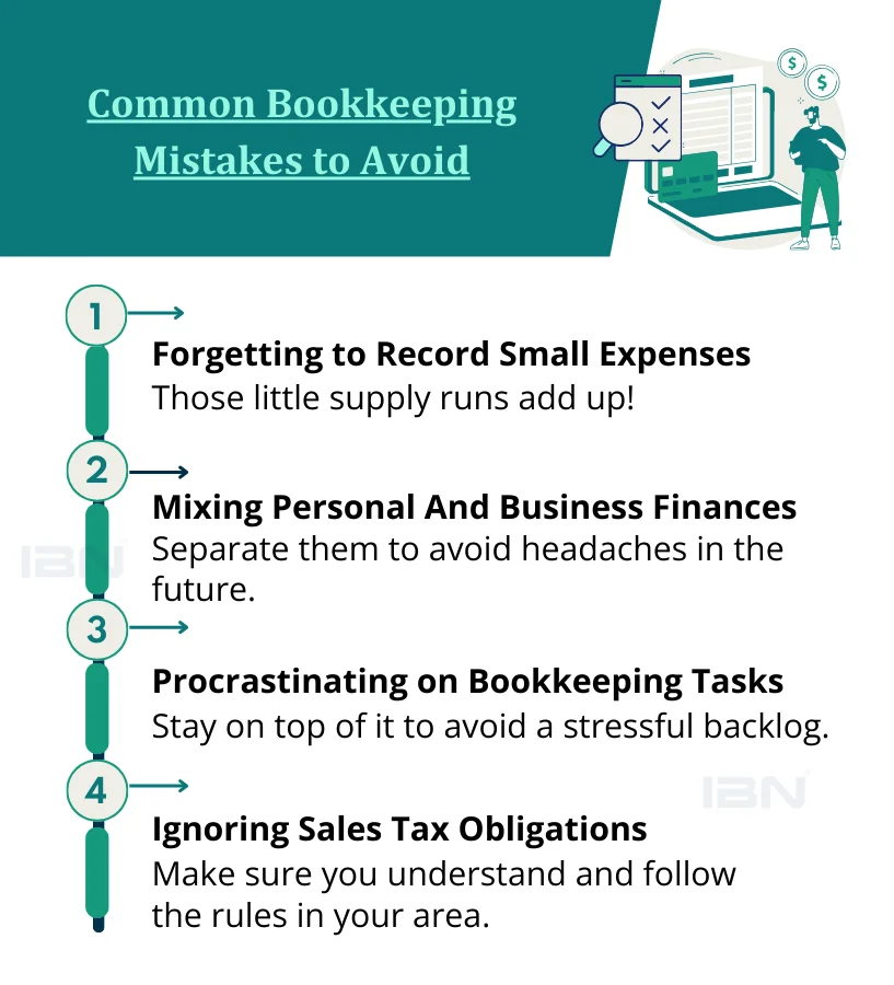 Common Bookkeeping Mistakes to Avoid