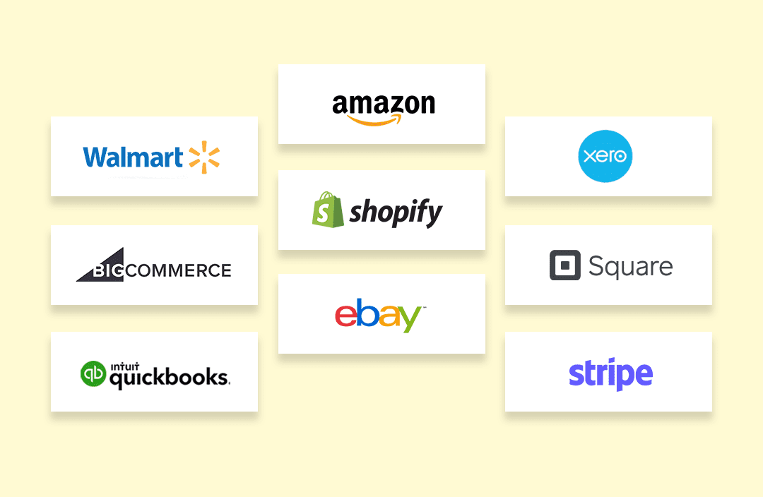 We Support All E-Commerce Platforms